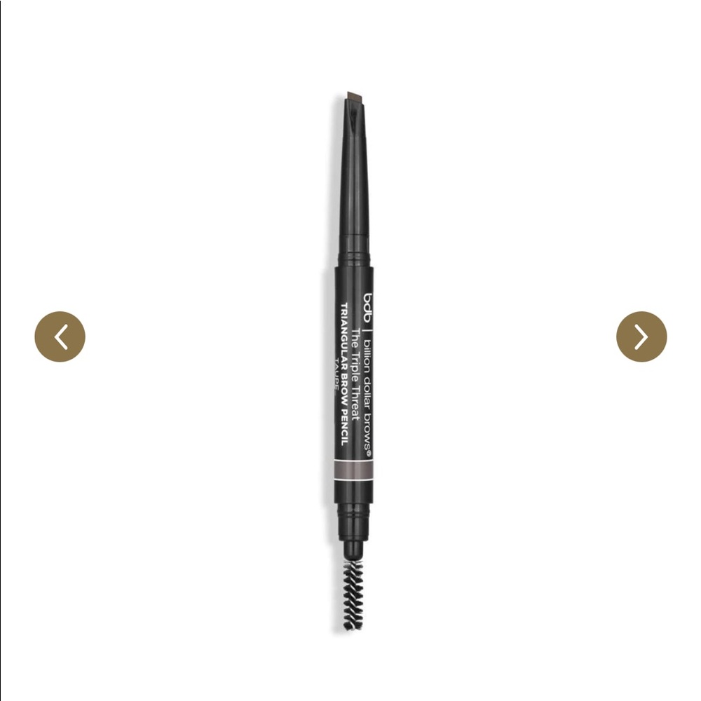 BILLION DOLLAR BROWS Triangular Pencil Taupe NIB